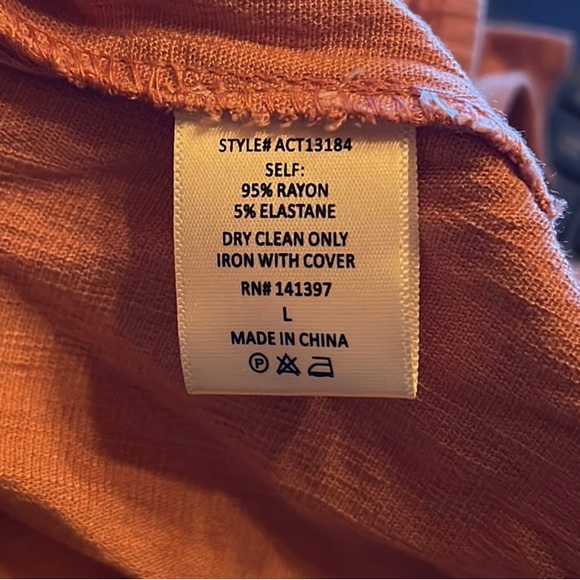 ASTR the label pink one shoulder tie sash blouse - Picture 8 of 8